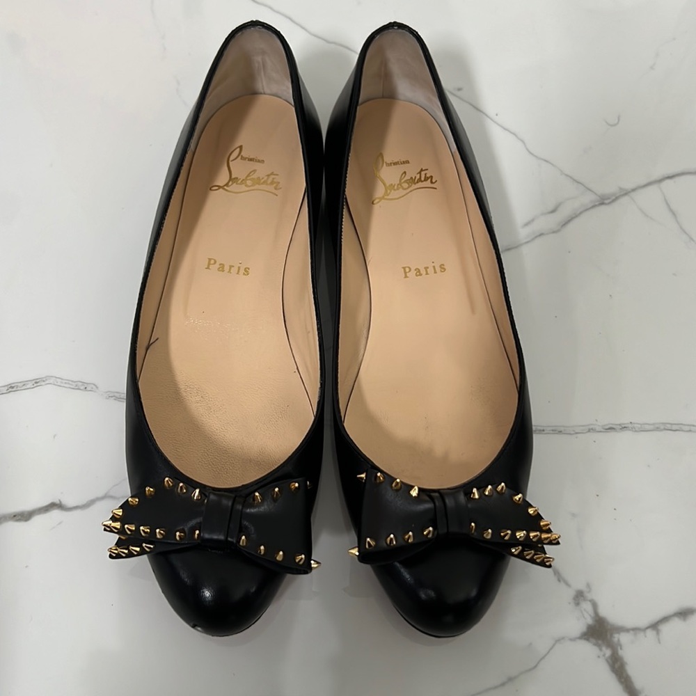 Louboutin flats